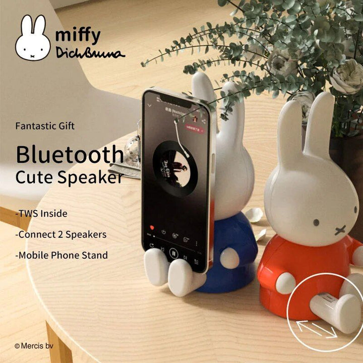Miffy-Inspired Portable Bluetooth Speaker: Cute, Wireless, with Subwoofer and TF Card Slot