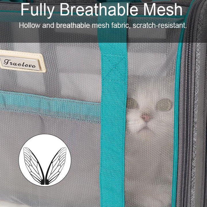 Designer Polyester Pet Carrier Shoulder Bag