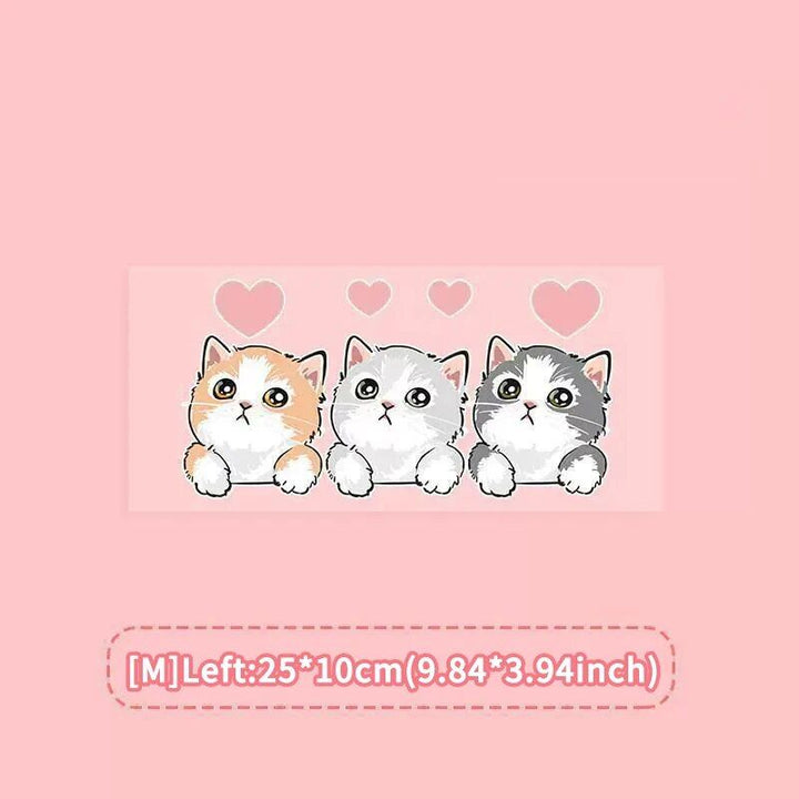 Cute Cartoon Cat Car Stickers