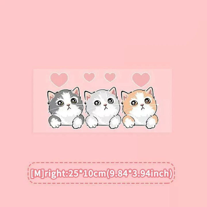 Cute Cartoon Cat Car Stickers
