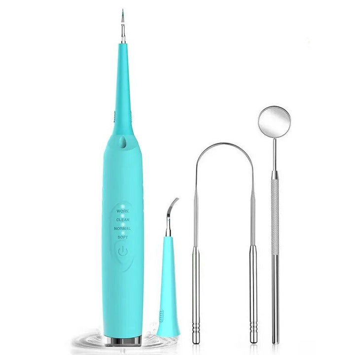 Ultrasonic LED Oral Care Kit: Electric Irrigator, Tartar Remover & Whitener
