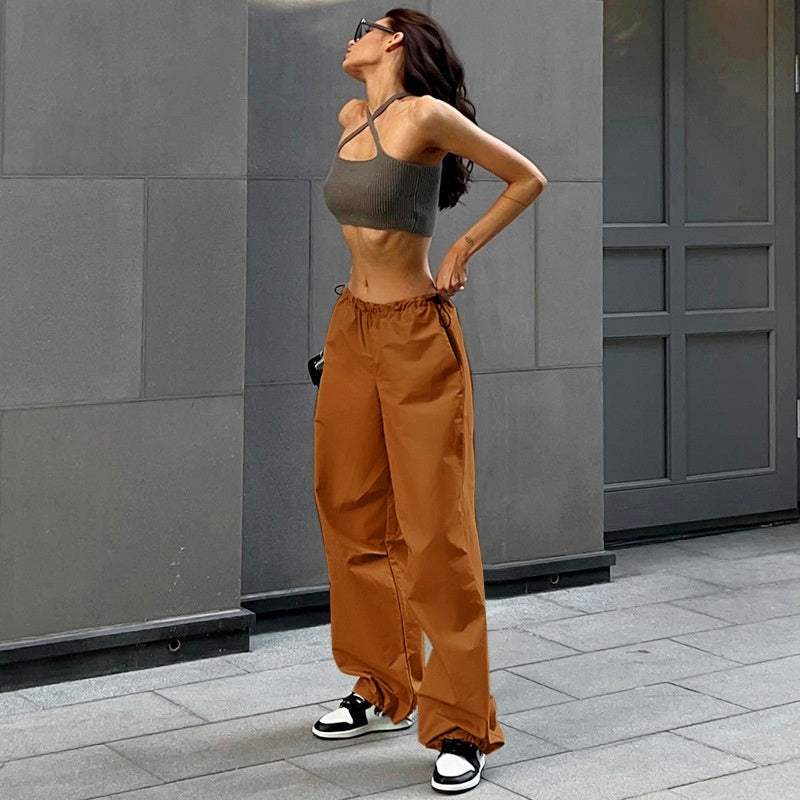 Fashion Trend Women's Simple Loose Fitting Pants