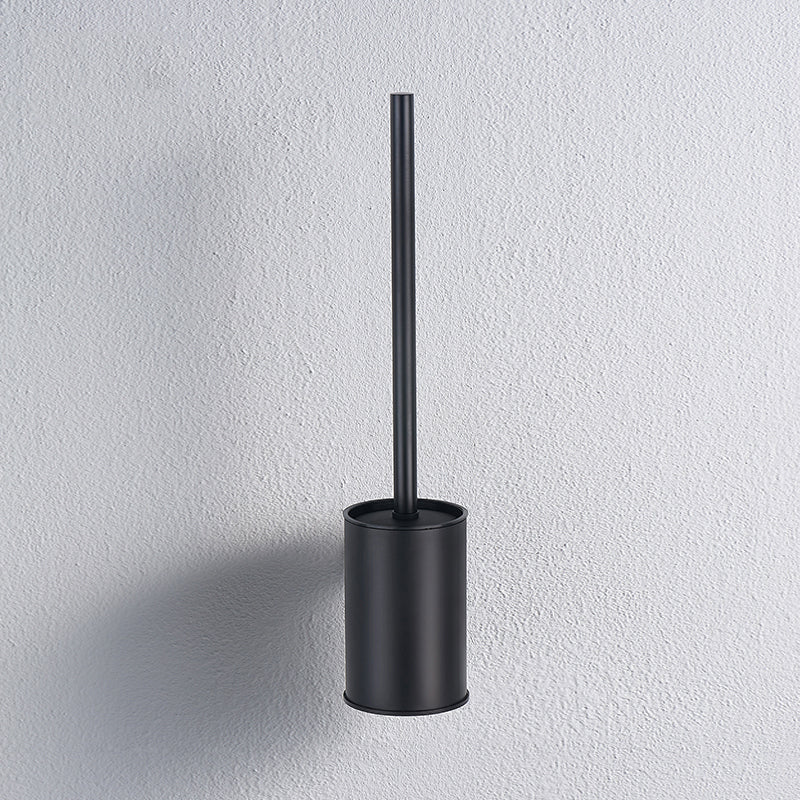 Luxury Wall-Mounted Long Handle Stainless Steel Toilet Brush Set