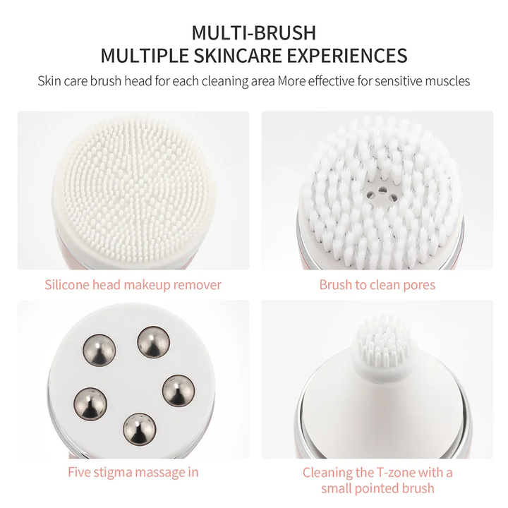 4-IN-1 Electric Facial Massage & Deep Pore Cleaner