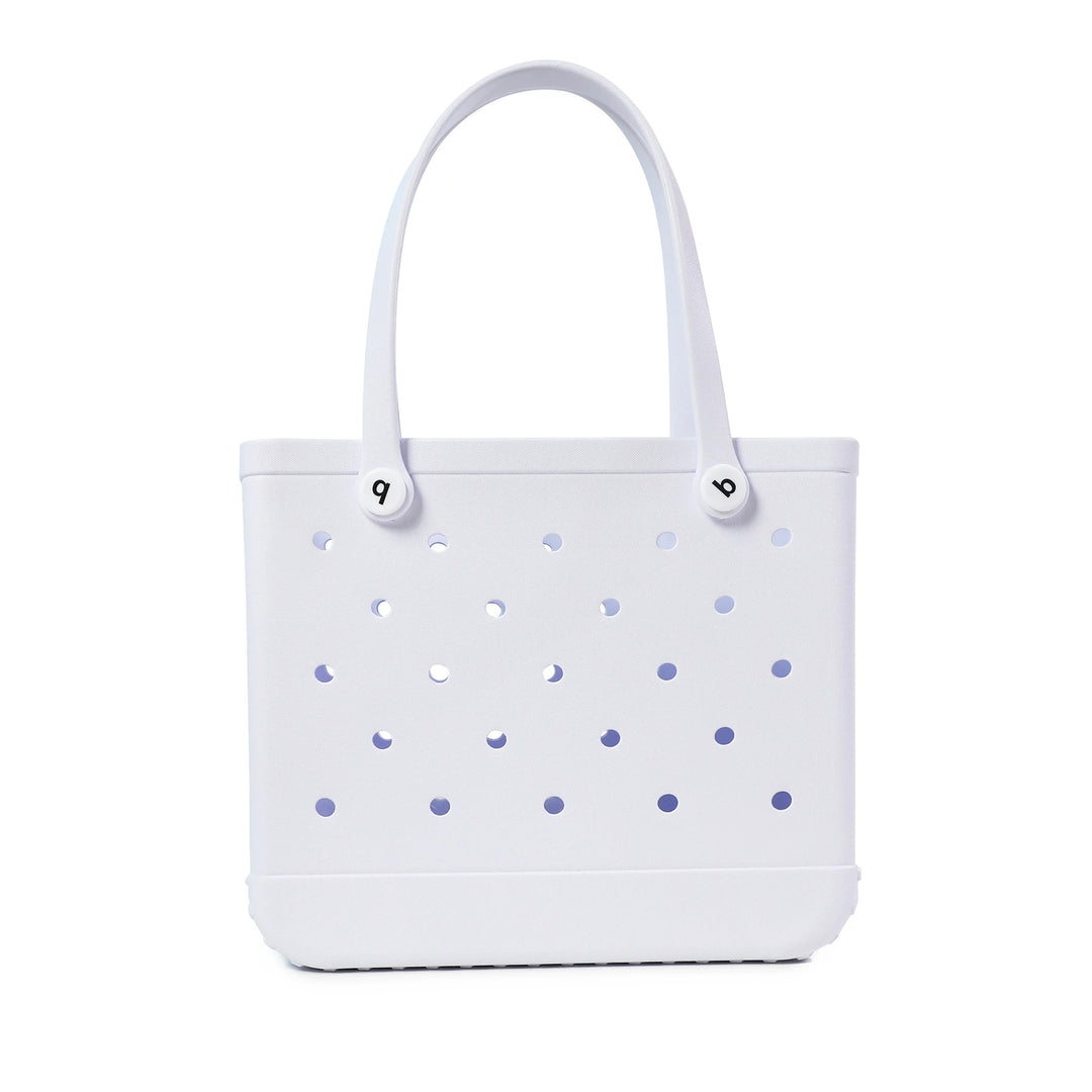 Summer Beach Basket Tote Bag