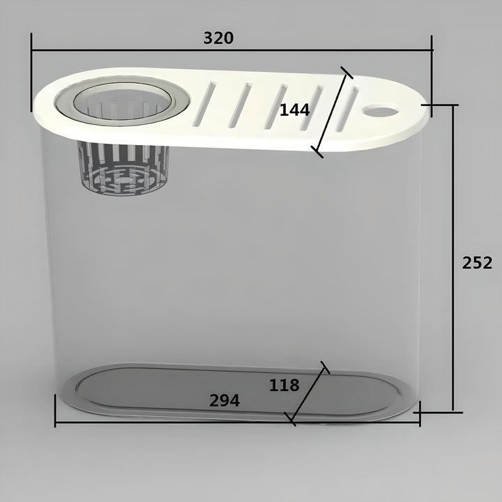 Transparent Plastic Goldfish Tank