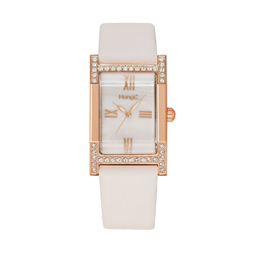 British Retro Square Plate Watch Female Simple Student Korean Version
