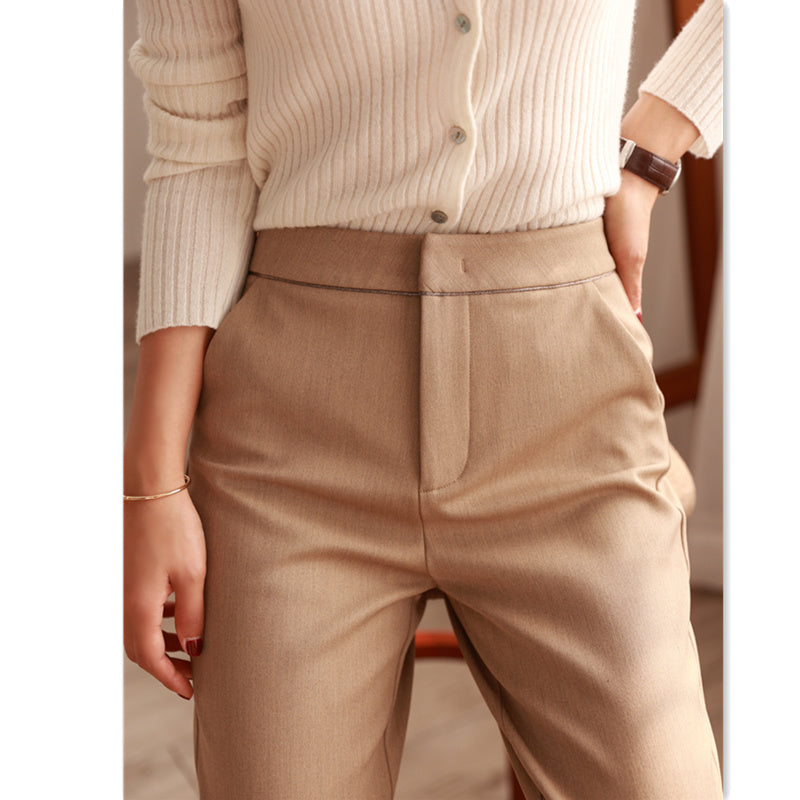 Loose Slim Suit Straight Tube Trousers Radish Pants Women
