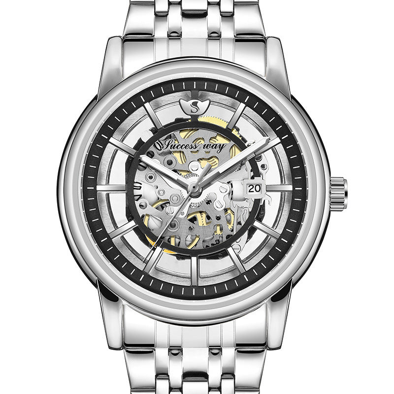 Business Fashion Men's Hollow Watch
