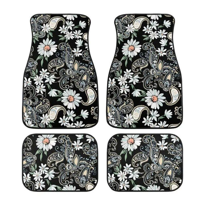 Classic Sunflower Anti-Slip Car Floor Mats