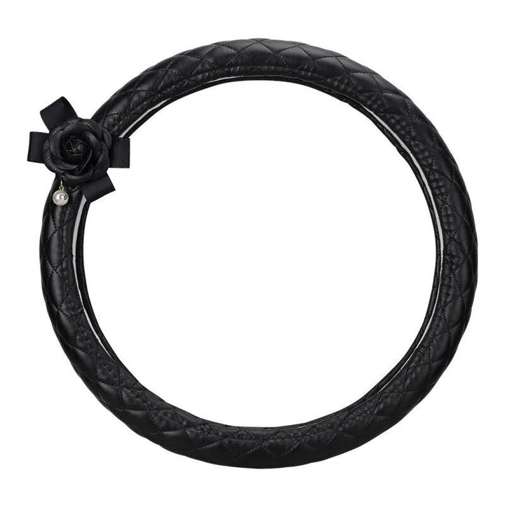 Camellia Car Steering Wheel Cover