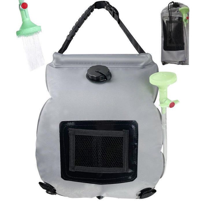 Outdoor Solar Bath Bag Camping Bath Water Storage Bag Portable 20L Bath Water Bag - MRSLM