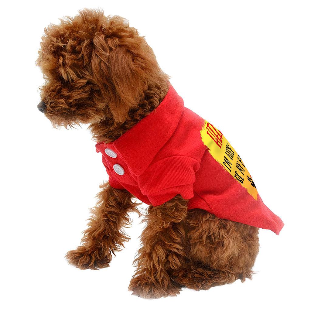 Friend Dog Polo Shirt - Colorful Dog T-Shirt - Printed Dog Clothing - MRSLM