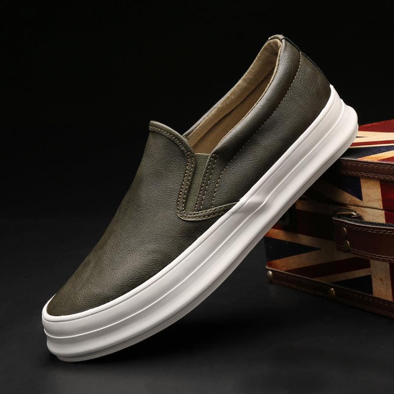 Breathable Men's Old Beijing Thick-soled Casual Sneakers - MRSLM