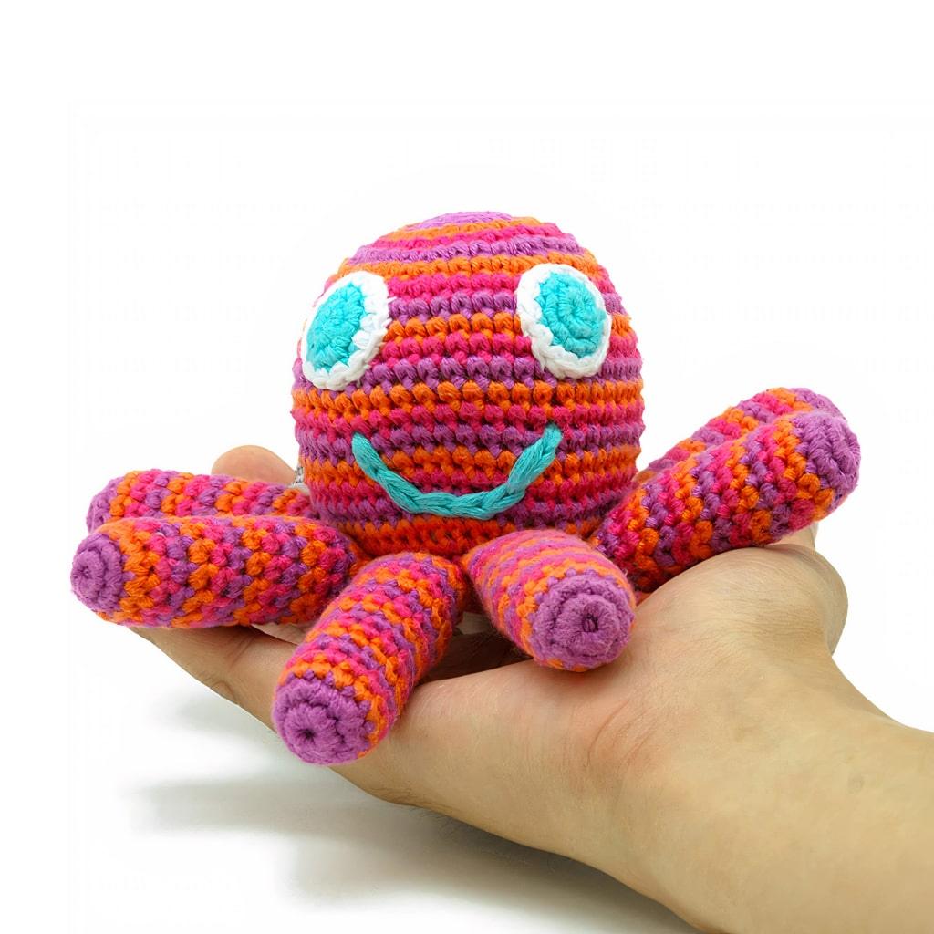 Pink Octopus Rattle - MRSLM
