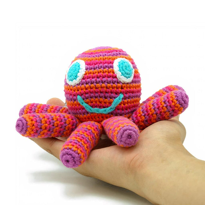 Pink Octopus Rattle - MRSLM