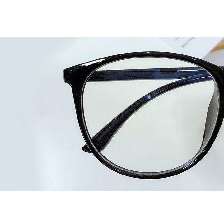 Anti-Blue Light Round Glasses for Women and Men - Stylish Transparent Frames - MRSLM