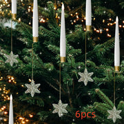 LED candle Christmas tree ornaments, view 3 - MRSLM