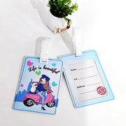PVC luggage tags set of 2, view 7 - MRSLM