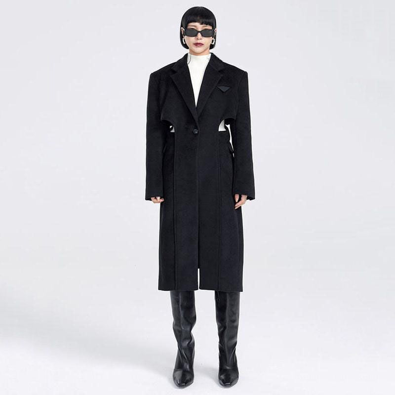 Women's autumn winter overcoat - MRSLM