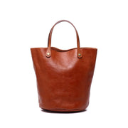 Retro vegetable tanned leather handbag, view 4 - MRSLM