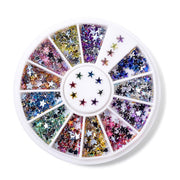 star shaped nail art rhinestones, view 3 - MRSLM