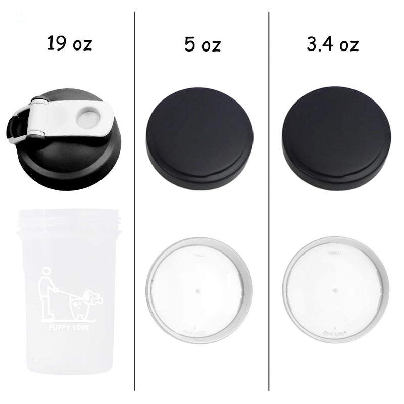 portable dog water bottle and bowl, view 11 - MRSLM