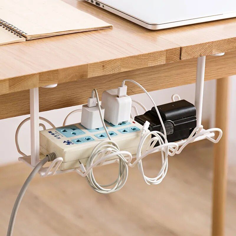 desk organizer with cable management, view 5 - MRSLM