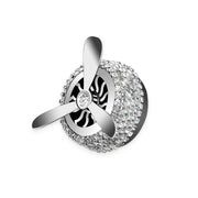 bedazzled fan car air freshener, view 2 - MRSLM