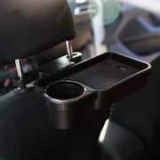 foldable car storage tray with cup and phone holder - MRSLM