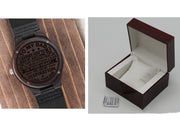 blackwood quartz watch, view 2 - MRSLM