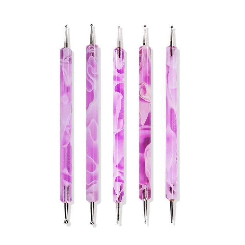 5 pcs nail art dotting pen set, view 2 - MRSLM