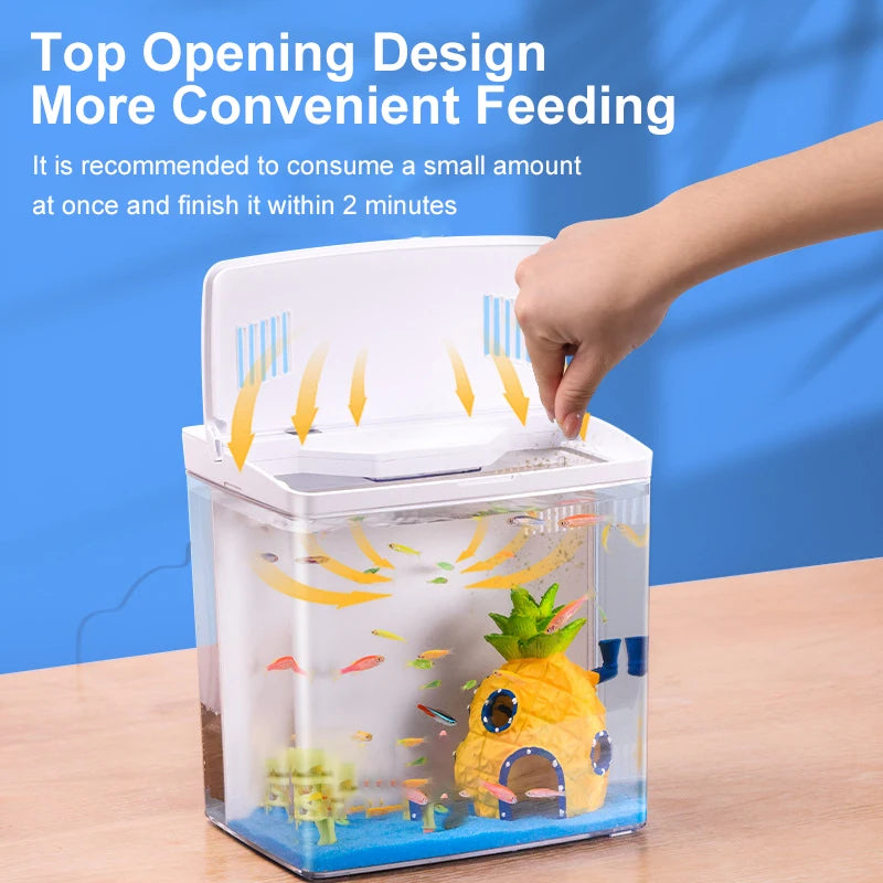 mini self-circulating fish tank, view 5 - MRSLM