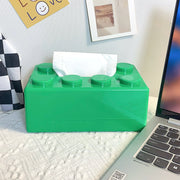 wall-mounted tissue box holder, view 3 - MRSLM