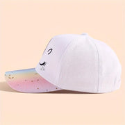 kids unicorn snapback cap, view 9 - MRSLM
