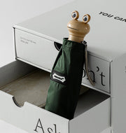frog handle mini sun umbrella, view 4 - MRSLM