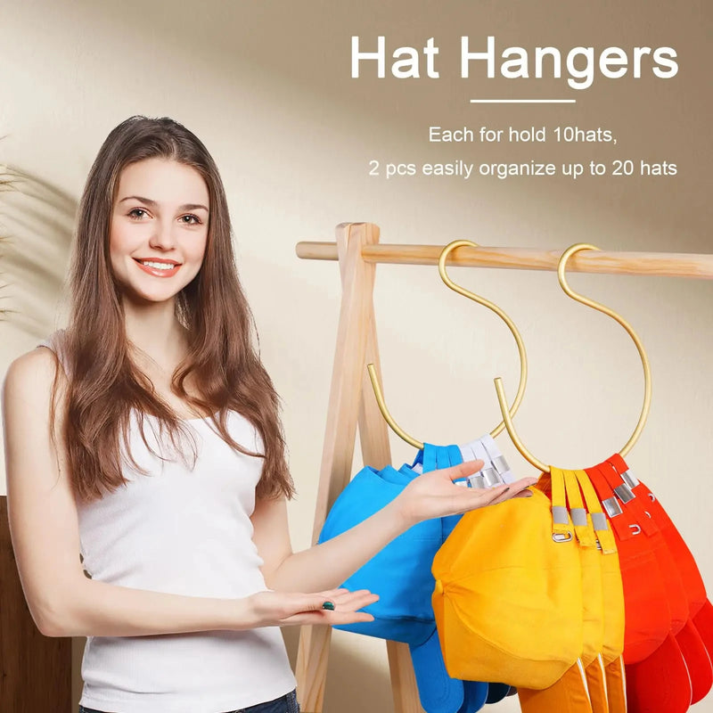 aluminum hat hooks, view 6 - MRSLM