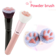 cat paw makeup brushes, view 4 - MRSLM