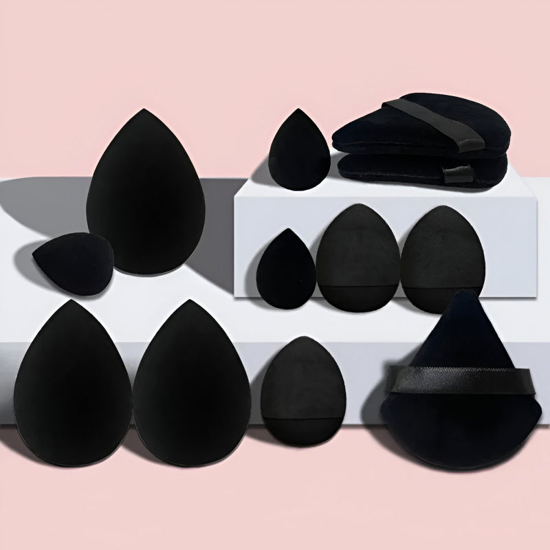 12pcs soft makeup sponge blender set, view 5 - MRSLM