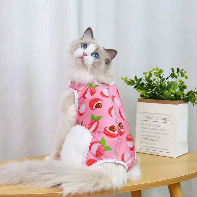 cat weaning vest, view 25 - MRSLM