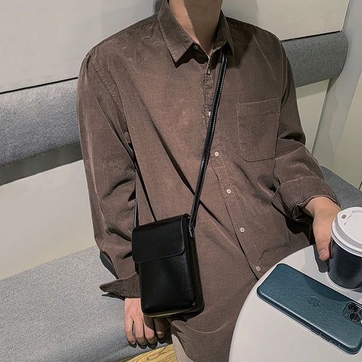 men's small messenger bag - MRSLM