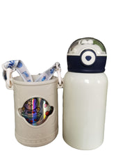 double-layer stainless steel vacuum mug bottle, view 5 - MRSLM
