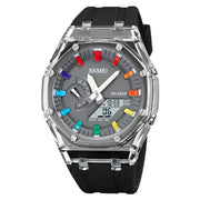 men's LED digital watch, view 6 - MRSLM