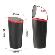 compact car trash can with click-open cover, view 9 - MRSLM