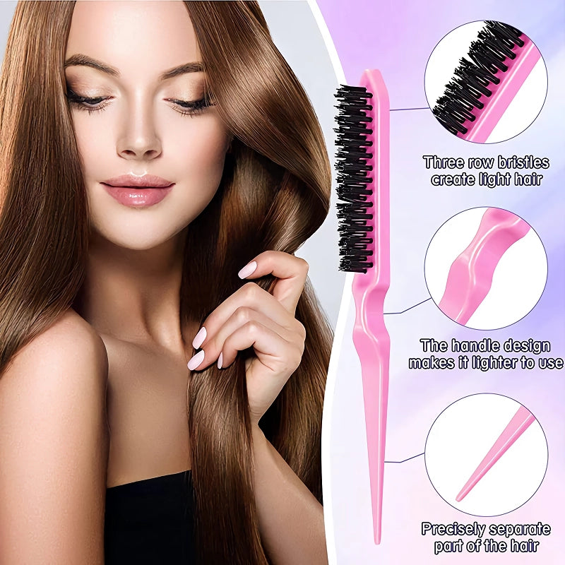 8-piece hair styling comb set, view 6 - MRSLM
