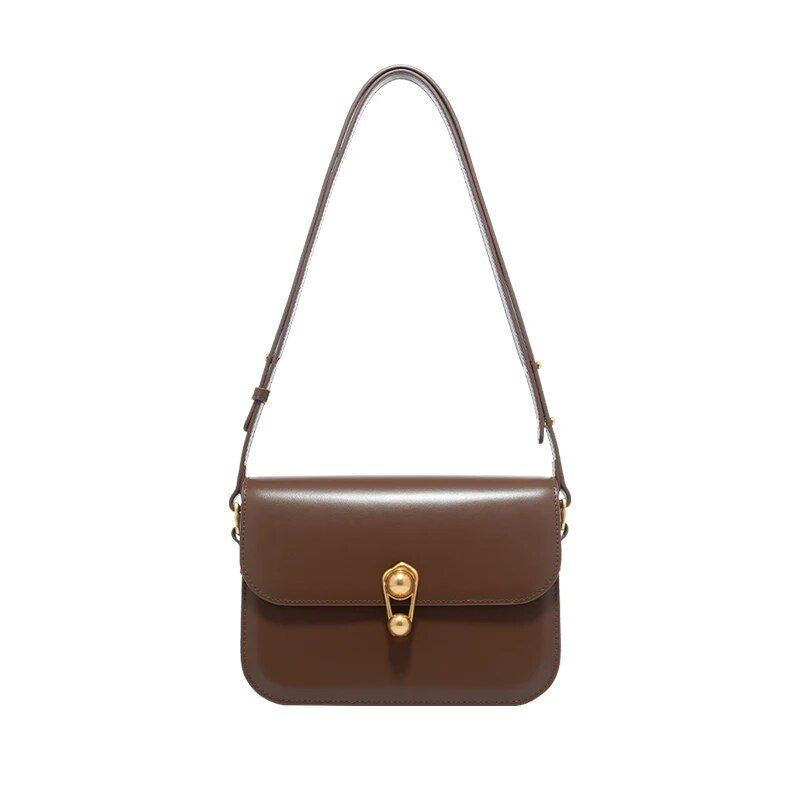 leather crossbody shoulder bag, view 5 - MRSLM