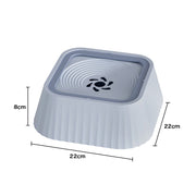 1.3L non-wetting dog water bowl, view 5 - MRSLM