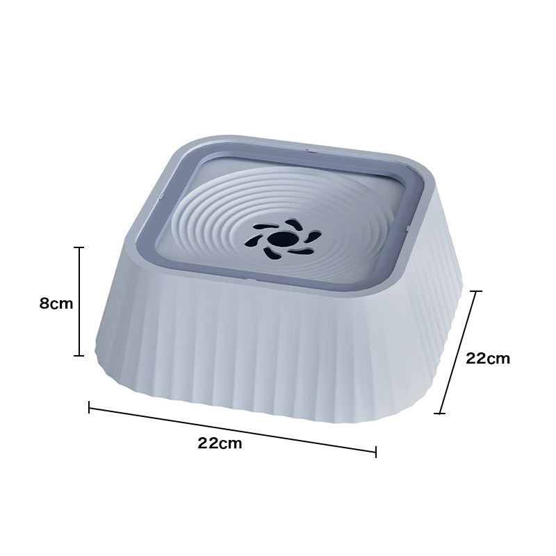 1.3L non-wetting dog water bowl, view 5 - MRSLM