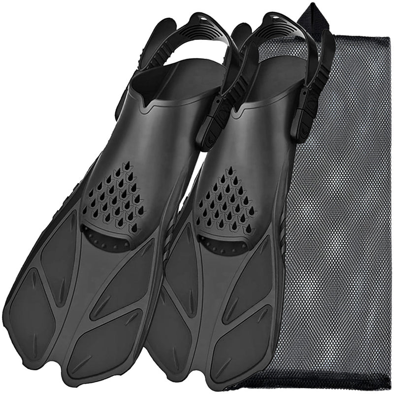 open heel snorkel fins, view 3 - MRSLM