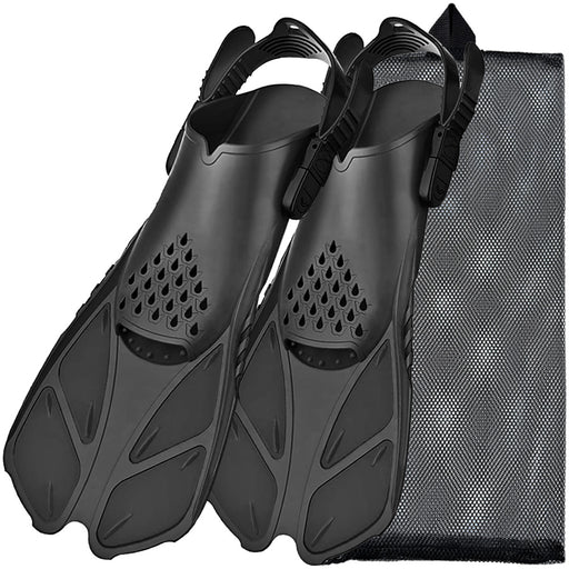 open heel snorkel fins, view 3 - MRSLM